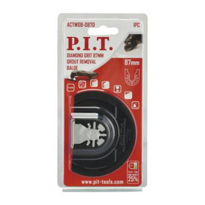 Насадка алмазная для реноваторов (МФИ) тротуарная плитка кирпич керамика 87мм P.I.T. ACTW08-087D