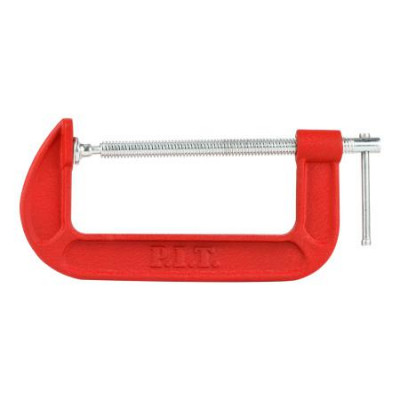 Струбцина винтовая CONTROL тип G 150х70мм 6000Н 1кг сталь/чугун P.I.T. HCLG01-0150