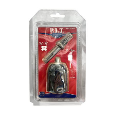 Адаптер с SDS-Plus на резьбу 1/2дюймх20UNF ADVANCE с быстрозажимным патроном 13мм P.I.T. ASET12-0002