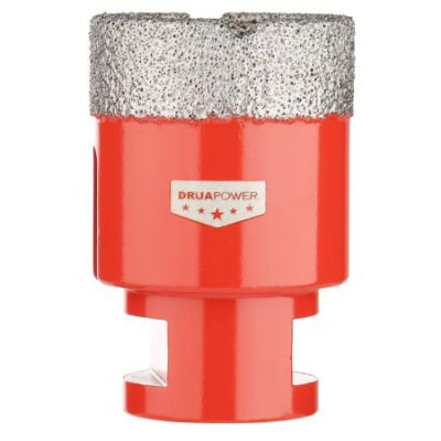 Коронка алмазная по керамограниту 40мм M14 сухое/мокрое сверление вакуумная пайка P.I.T. AMAS18-0040