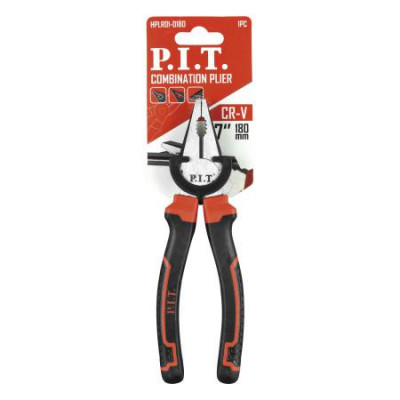 Плоскогубцы комбинированные 180мм P.I.T. HPLR01-0180