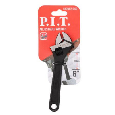 Ключ разводной 150мм 19мм кованая сталь P.I.T. HADW02-0150