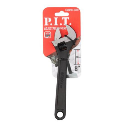 Ключ разводной 200мм 24мм кованая сталь P.I.T. HADW02-0200