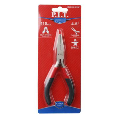 Плоскогубцы мини ADVANCE 115мм пружина сталь CR-V 63HRC P.I.T. HPLR06-0115F