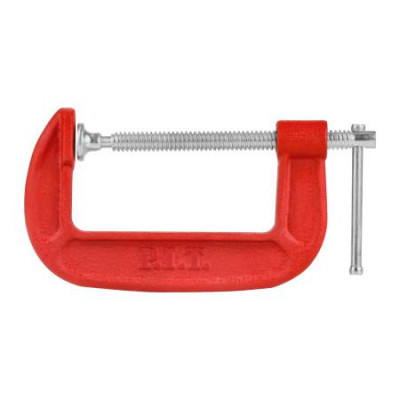 Струбцина винтовая CONTROL тип G 100х55мм 5000Н 0.57кг сталь/чугун P.I.T. HCLG01-0100