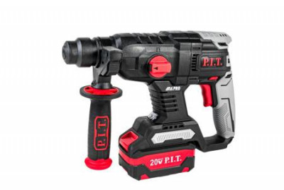 Перфоратор аккумуляторный бесщеточный SDS-Plus 20В 2.0Дж 2 режима 22мм 1АКБ заряд. устр. кейс P.I.T. PBH20H-22A/1