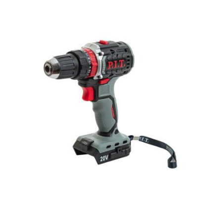Дрель ударная аккумуляторная бесщеточная х-DRIVER SOLO 20В 40Нм патрон 10мм 2 скорости P.I.T. PSB20H-10C