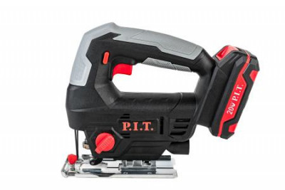 Лобзик аккумуляторный 20В 70мм 0-2400об/мин БЗП маятник 1АКБ 2А.ч заряд. устр. (кейс) P.I.T. PST20H-70A/1