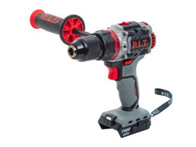 Дрель ударная аккумуляторная бесщеточная х-DRIVER SOLO 20В 75Нм метал. патрон 13мм 2 скорости P.I.T. PSB20H-13D
