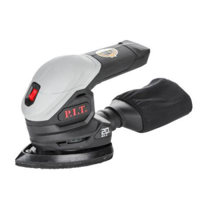 Машина шлифовальная дельтовидная аккумуляторная SOLO 20В 12000кол/мин подошва 140х140х80мм P.I.T. PSP20H-140A
