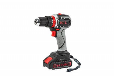 Дрель ударная аккумуляторная бесщеточная 20В 40Нм 2 скорости БЗП 10мм 1 АКБ 1.5А.ч заряд. устр. P.I.T. PSR18-D4 PROMO
