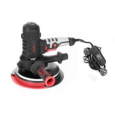 Машина шлифовальная электрическая для стен и потолков 810Вт 180мм 900-2100об/мин 2 рукоятки P.I.T. PWG180-C