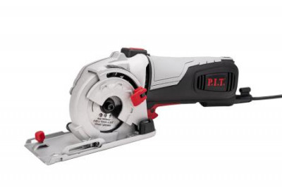 Пила циркулярная электрич. 600Вт 5500об/мин 89мм пропил 28.5мм 3 диска упоры P.I.T. PMS89-C