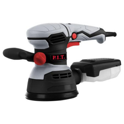 Машина шлифовальная орбитальная электрическая 430Вт 125мм 4000-13500об/мин доп. рукоятка P.I.T. PDS125-C1