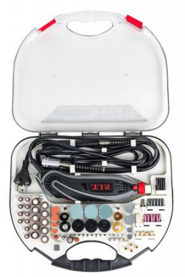 Гравер электрический МАСТЕР 150Вт гибкий вал; цанга 3.2мм; 10000-33000об/мин (211 предметов) P.I.T. PMG150-C