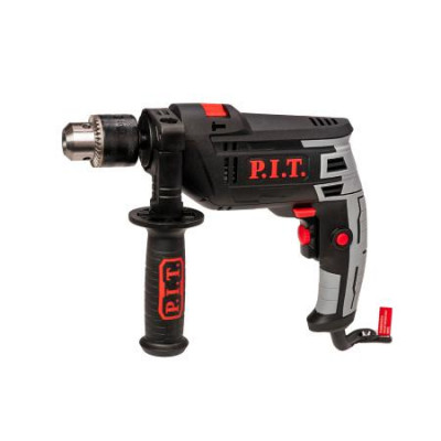 Дрель ударная электрическая 780Вт ключевой патрон 13мм 0-3000об/мин 0-48000уд/мин P.I.T. PSB13-C2