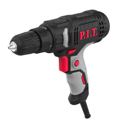 Дрель-шуруповерт электрическая 400Вт 22Нм регулир. 23+1 БЗП 10мм 1 скорость 0-800об/мин P.I.T. PBM10-C4