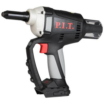 Пистолет заклепочный аккумуляторный бесщеточный SOLO 20В 20000Н ход 25мм 2.4-4.8мм P.I.T. PRG20H-5A