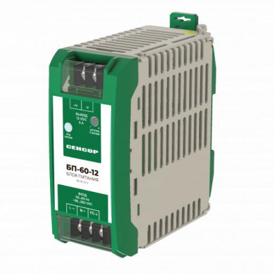 Источник питания импульсный БП-60-12 СЕНСОР BP-60-12