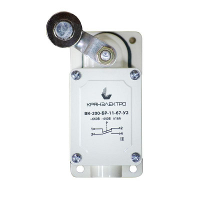 Выключатель концевой ВК-200-БР-11-67 У2 Кранэлектро 00-00020796