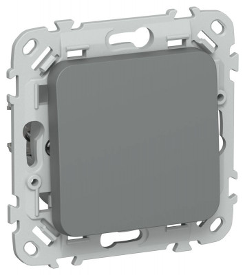 Выключатель 1-кл. СП FLITE ВС11-1-0-ФлМА 10А механизм мокрый асфальт IEK FI-V10-0-10-1-K80