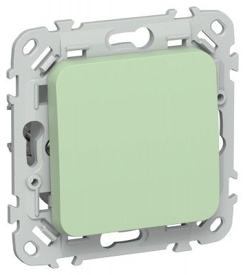 Выключатель проходной 1-кл. СП FLITE ВС61-1-0-ФлФ 10А механизм фисташк. IEK FI-V12-0-10-1-K93