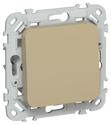 Выключатель перекрестный 1-кл. СП FLITE ВС71-1-0-ФлХ 10А механизм хаки IEK FI-V13-0-10-K59