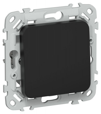 Выключатель проходной 1-кл. СП FLITE ВС61-1-0-ФлЧ 10А механизм черн. IEK FI-V12-0-10-1-K02