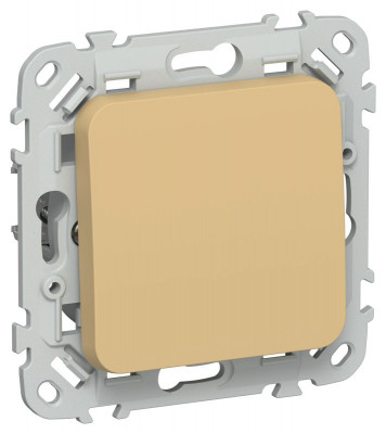 Выключатель проходной 1-кл. СП FLITE ВС61-1-0-ФлШм 10А механизм шамуа IEK FI-V12-0-10-1-K89