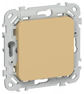 Заглушка СП FLITE ЗГ-ФлШм с суппортом механизм шамуа IEK FI-PL10-K89