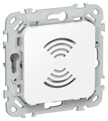 Звонок дверной СП FLITE ЗВ-ФлБ механизм бел. IEK FI-ZD10-01-220-K01