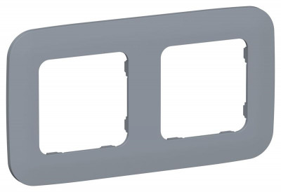 Рамка 2-м СП FLITE РУ-2-А-ФлМ маренго IEK FI-M22-31-20-K35