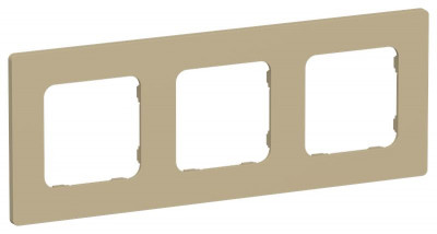 Рамка 3-м СП FLITE РУ-3-К-ФлХ хаки IEK FI-M32-32-20-K59