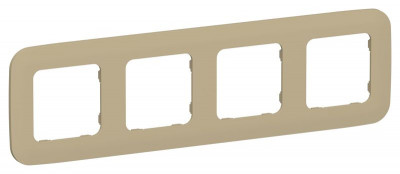 Рамка 4-м СП FLITE РУ-4-А-ФлХ хаки IEK FI-M42-31-20-K59