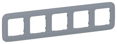 Рамка 5-м СП FLITE РУ-5-А-ФлМ маренго IEK FI-M52-31-20-K35