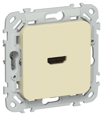 Розетка HDMI СП FLITE РШДМА-ФлН механизм навахо IEK FI-H10-K87