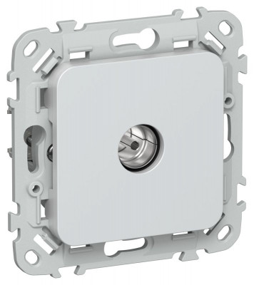 Розетка телевизионная оконечная СП FLITE РТВм-1-1-1-ФлЖ тип M экранир. механизм жемчуж. IEK FI-A13-O-K36