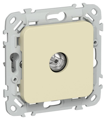 Розетка телевизионная оконечная СП FLITE РТВм-1-1-1-ФлН тип M экранир. механизм навахо IEK FI-A13-O-K87