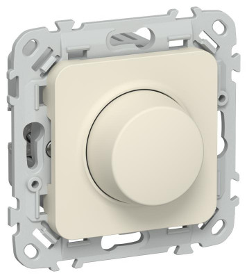 Светорегулятор проходной СП FLITE СС16-5-1-ФлСл LED 250Вт механизм сливочный IEK FI-D22-0250-P-K86