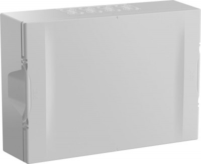 Корпус ЩРН-П-18 Krepta IP40 бел. дверь пластик. IEK KR5-KP13-N-18-41