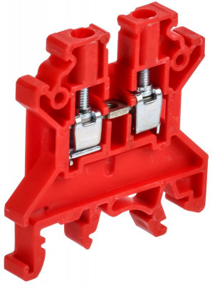 Клемма винтовая CTS 4кв.мм красн. ARMAFIX IEK AF-CT10-00-K04-004