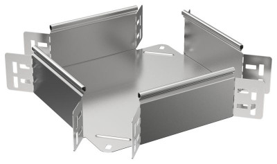 Ответвитель для лотка 80х80 0.8мм ESCA 5 IEK ES5-KR-080-080-08