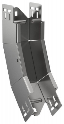 Угол для лотка вертикал. внутр. 45град. 80х80 2мм ESCA 7 IEK ES7-PN-45-080-080-20