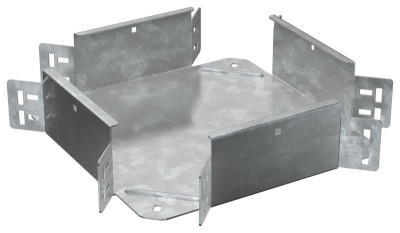 Ответвитель для лотка 80х100 2мм HDZ ESCA 7 IEK ES7-KR-080-100-20-HDZ