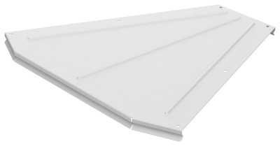 Крышка для угла 45град. осн.300 L372 сталь 0.8мм RAL 9016 ESCA 5 IEK ES5-PGD-45-300-08-RGA