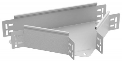 Разветвитель Т-образный 80х100 1.5мм RAL 9016 ESCA 7 IEK ES7-RT-080-100-15-RGA