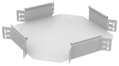 Ответвитель для лотка 100х150 0.8мм RAL 9016 ESCA 5 IEK ES5-KR-100-150-08-RGA