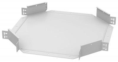 Ответвитель для лотка 100х400 2мм RAL 9016 ESCA 7 IEK ES7-KR-100-400-20-RGA