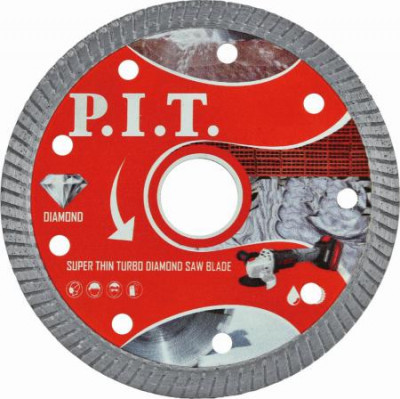 Диск отрезной алмазный Turbo 230х22.2х1.8мм P.I.T. ACTW03-T230A