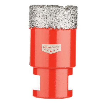 Коронка алмазная по керамограниту 32мм M14 сухое/мокрое сверление вакуумная пайка P.I.T. AMAS18-0032